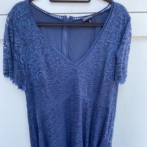 Torrid Navy Lace Dress